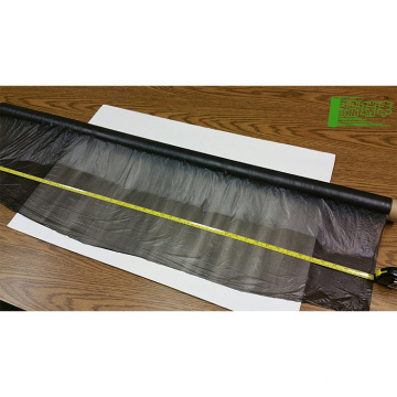 emballage de serre paillis jumbo roulant feuille de plastique pvc film rigide 0.5mm d&#39;épaisseur biodégradation